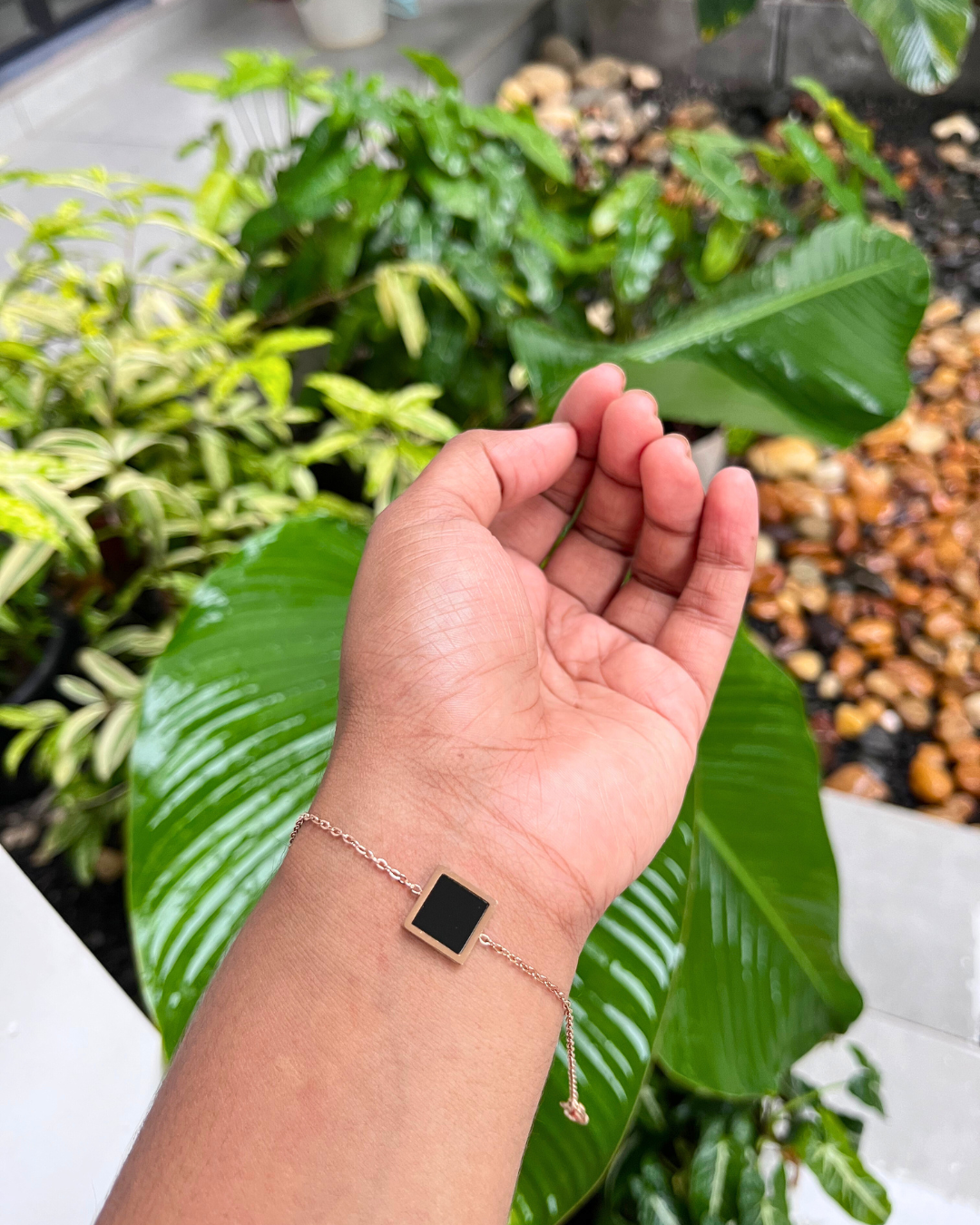 Rose Gold Square bracelet