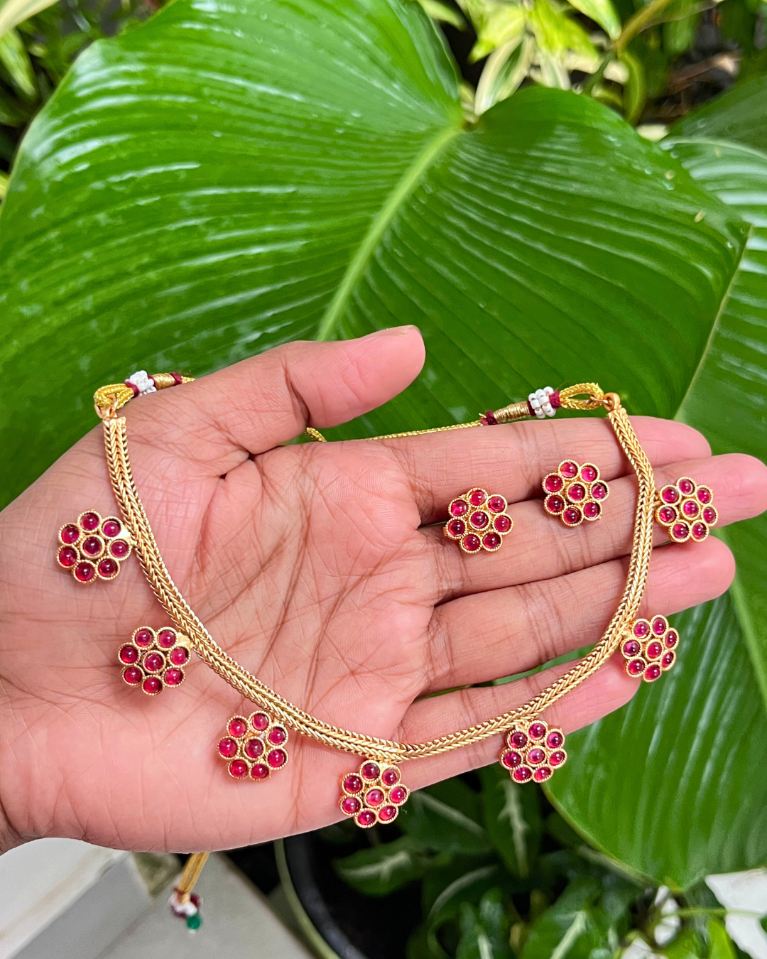 Antique Necklace with earrings